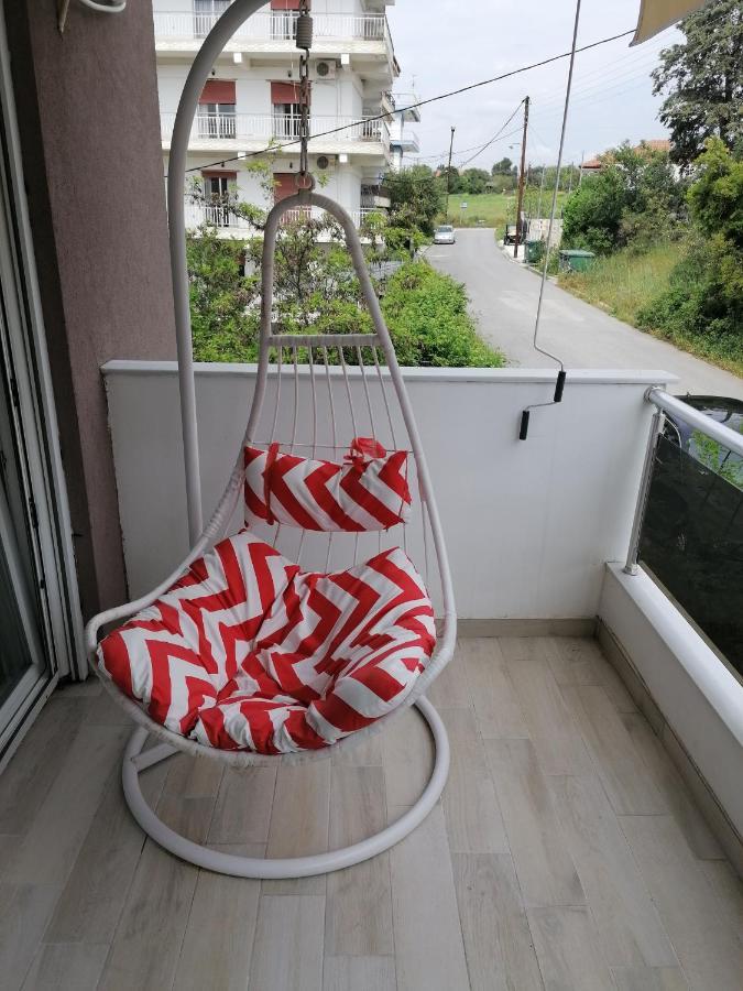 Crystal Blue Apartments Nea Kallikrateia 外观 照片