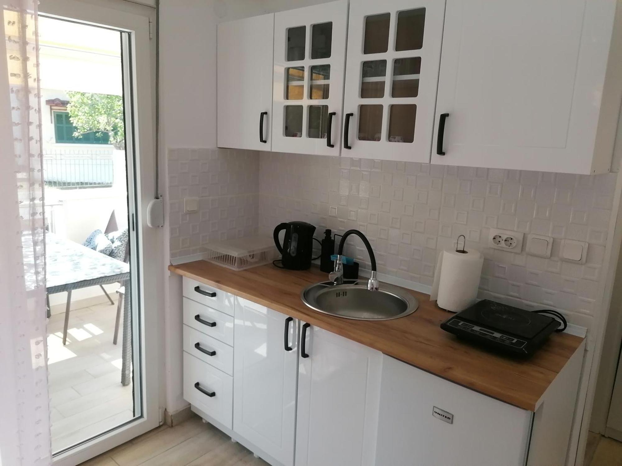 Crystal Blue Apartments Nea Kallikrateia 外观 照片